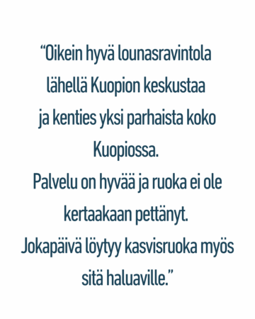 Juhlapalvelu Remar, catering-palvelu, pitopalvelu Kuopio, juhlapalvelu, lounas Kuopio, lounasbuffet Kuopio, lounasravintola Kuopio, lounas Toivala, lounasravintola Toivala, lounaslista, lounaspöytä, seisova pöytä, lounaalle.